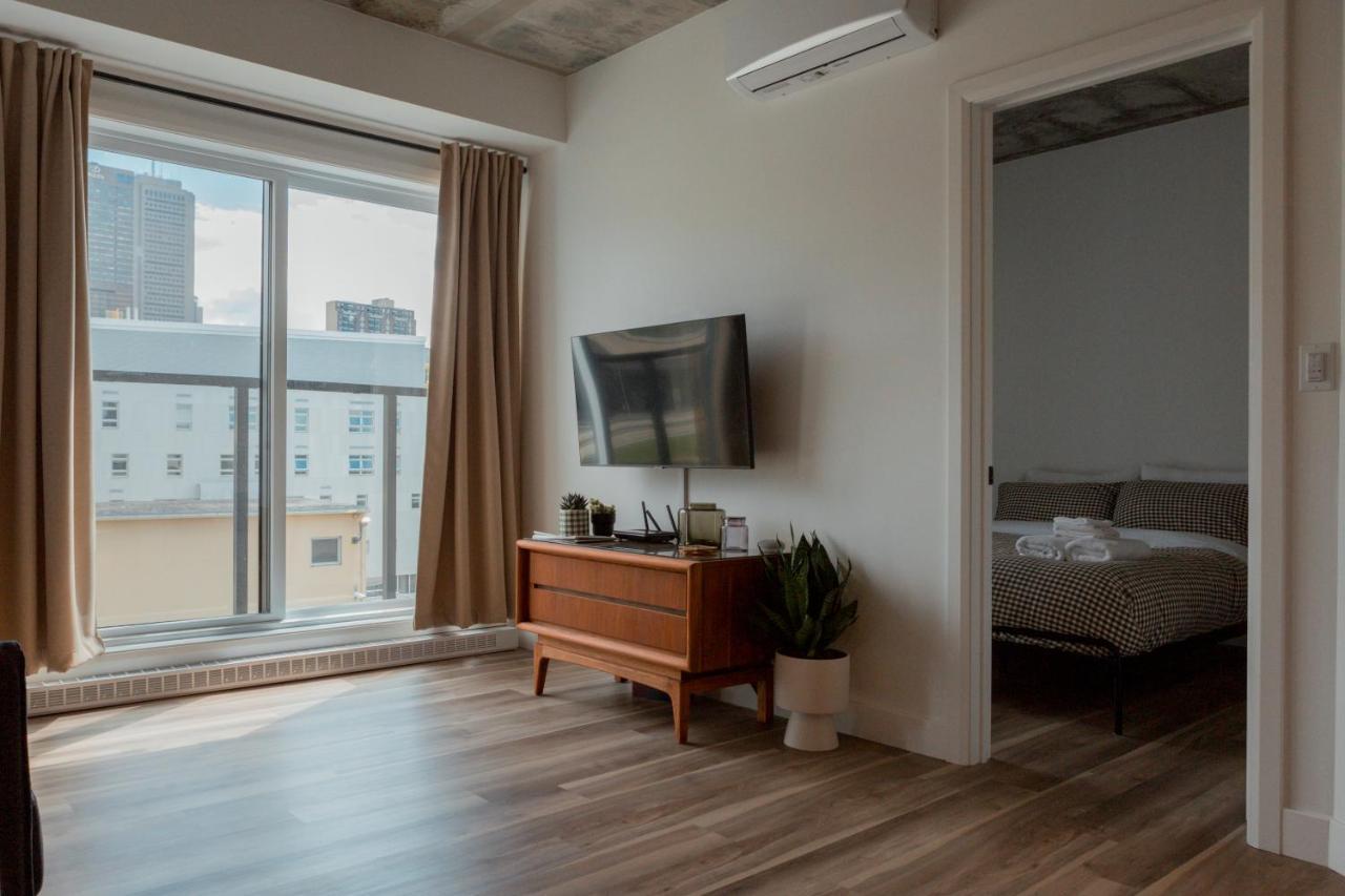 Condo Mid-Century Modern Style - Pool/Terrace Quebec City Bagian luar foto