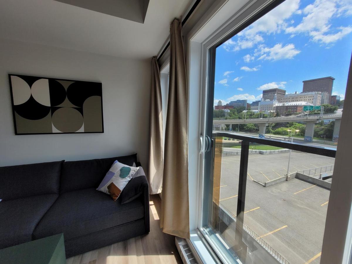 Condo Mid-Century Modern Style - Pool/Terrace Quebec City Bagian luar foto