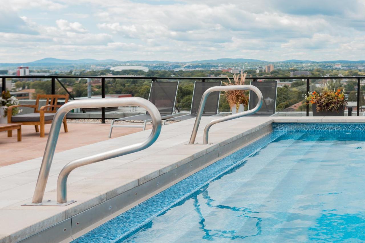 Condo Mid-Century Modern Style - Pool/Terrace Quebec City Bagian luar foto